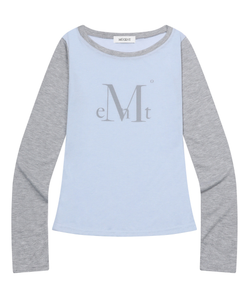 MUCENT(ムセント)の「メインシンボルシースルー長袖Tシャツ(3カラー)(Tシャツ/カットソー・レディース・ホワイト/スカイブルー/ブラック・FREE)」の13枚目の写真