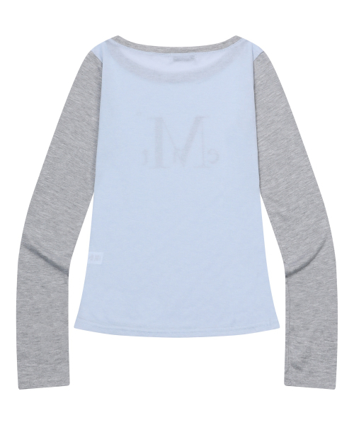 MUCENT(ムセント)の「メインシンボルシースルー長袖Tシャツ(3カラー)(Tシャツ/カットソー・レディース・ホワイト/スカイブルー/ブラック・FREE)」の15枚目の写真