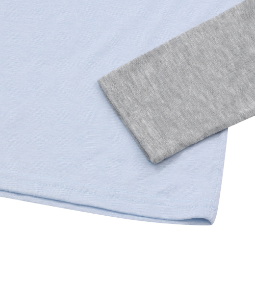 MUCENT(ムセント)の「メインシンボルシースルー長袖Tシャツ(3カラー)(Tシャツ/カットソー・レディース・ホワイト/スカイブルー/ブラック・FREE)」の16枚目の写真