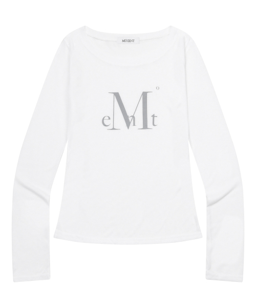 MUCENT(ムセント)の「メインシンボルシースルー長袖Tシャツ(3カラー)(Tシャツ/カットソー・レディース・ホワイト/スカイブルー/ブラック・FREE)」の17枚目の写真