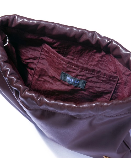IRIS47(イリスフォーセブン)の「【IRIS 47】swing bag/スウィング バッグ BO247(ハンドバッグ・レディース・ブラック/ブラウン・FREE)」の16枚目の写真