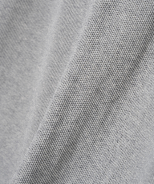 MILLO WOMEN(ミロウーマン)の「ミックスド柄Tシャツ【メランジグレー】(Tシャツ/カットソー・レディース・その他・FREE)」の5枚目の写真