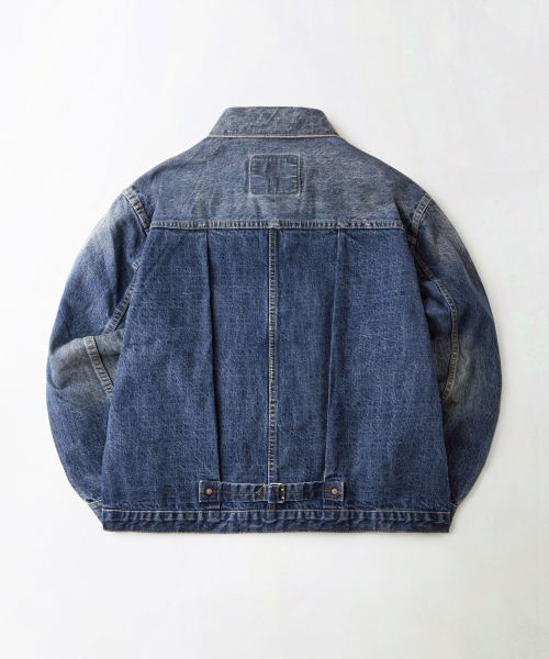 OUTSTANDING（アウトスタンディング）の「W.W. II SELVEDGE DENIM 1ST JACKET_MEDIUM BLUE（デニムジャケット・メンズ・その他・SMALL/MEDIUM/LARGE）」の5枚目の写真