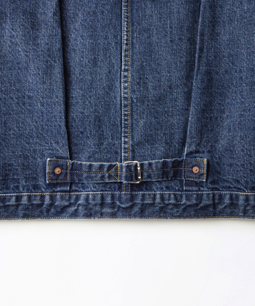 OUTSTANDING（アウトスタンディング）の「W.W. II SELVEDGE DENIM 1ST JACKET_MEDIUM BLUE（デニムジャケット・メンズ・その他・SMALL/MEDIUM/LARGE）」の10枚目の写真