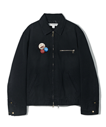 オーバーサイズ Gジャン ダメージ加工」に該当するメンズファッション