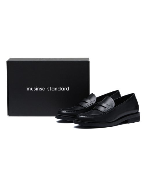 MUSINSA STANDARD（ムシンサスタンダード）の「クラシックペニーローファー[ブラック]（ローファー・レディース・その他・23cm/23.5cm/24cm/24.5cm/25cm/25.5cm/26cm/26.5cm/27cm/27.5cm/28cm/28.5cm/29cm）」の13枚目の写真