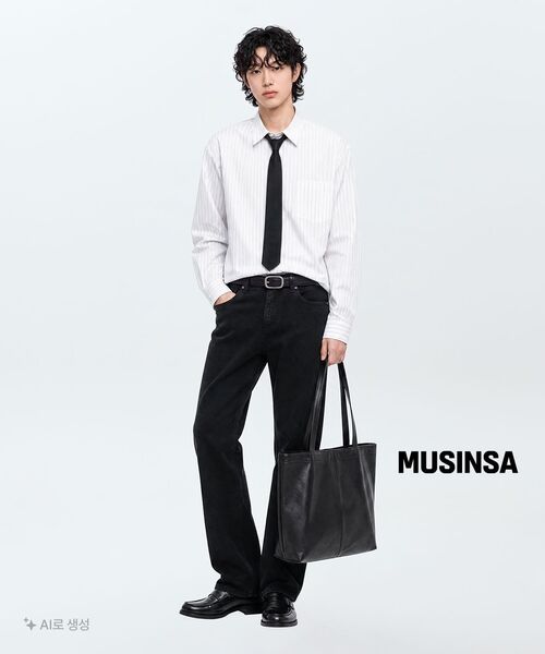 MUSINSA STANDARD（ムシンサスタンダード）の「クラシックペニーローファー[ブラック]（ローファー・レディース・その他・23cm/23.5cm/24cm/24.5cm/25cm/25.5cm/26cm/26.5cm/27cm/27.5cm/28cm/28.5cm/29cm）」の16枚目の写真