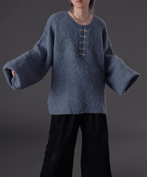 ファイヤーフックボリュームニット（ニット/セーター）｜狐独（コドク