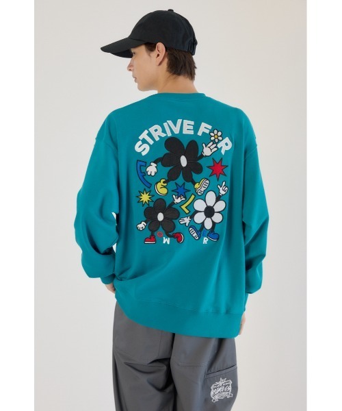 RODEO CROWNS WIDE BOWL(ロデオクラウンズワイドボウル)の「AMBLE スウェット(スウェット・メンズ・ブラック/杢グレー/ターコイズブルー・LARGE/MEDIUM)」の10枚目の写真