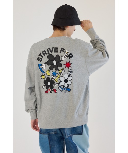 RODEO CROWNS WIDE BOWL(ロデオクラウンズワイドボウル)の「AMBLE スウェット(スウェット・メンズ・ブラック/杢グレー/ターコイズブルー・LARGE/MEDIUM)」の15枚目の写真