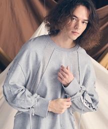 UNISEX》【ONE-MILE WEAR】Prime-Over Crew Neck Fade Sweat Pullover