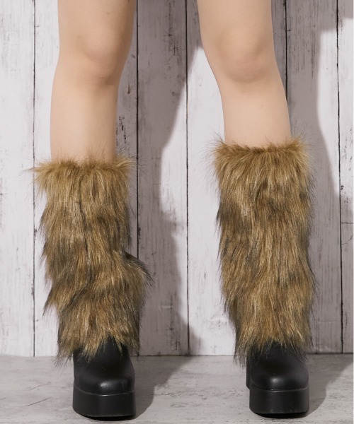 yello レッグウォーマー付き　ブーツ　新品　Mサイズ23.5 yello レッグウォーマー付き ブーツ 新品 Mサイズ23.5 yello レッグ