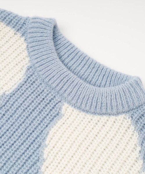 YARN ✴︎ ニット　WATSON シャドー ストライプ ニット プルオーバー