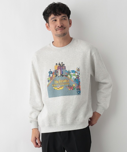 FOUND GOOD（ファウンドグッド）の「【THE BEATLES / ザ ビートルズ】コラボプルオーバー3/31098043（その他トップス・メンズ・ブラック/ホワイト系1・L/M/XL）」の5枚目の写真