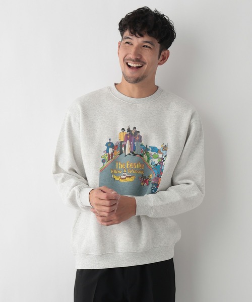 FOUND GOOD（ファウンドグッド）の「【THE BEATLES / ザ ビートルズ】コラボプルオーバー3/31098043（その他トップス・メンズ・ブラック/ホワイト系1・L/M/XL）」の6枚目の写真