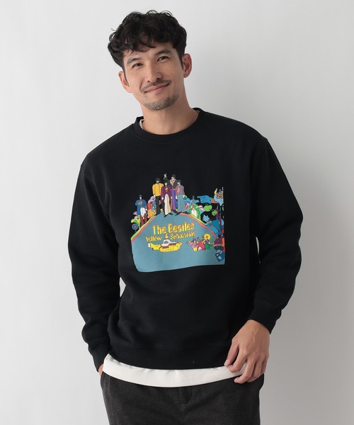 FOUND GOOD（ファウンドグッド）の「【THE BEATLES / ザ ビートルズ】コラボプルオーバー3/31098043（その他トップス・メンズ・ブラック/ホワイト系1・L/M/XL）」の17枚目の写真