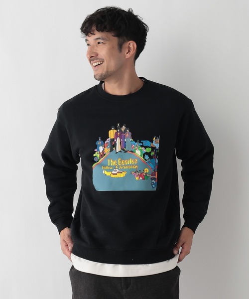 FOUND GOOD（ファウンドグッド）の「【THE BEATLES / ザ ビートルズ】コラボプルオーバー3/31098043（その他トップス・メンズ・ブラック/ホワイト系1・L/M/XL）」の18枚目の写真