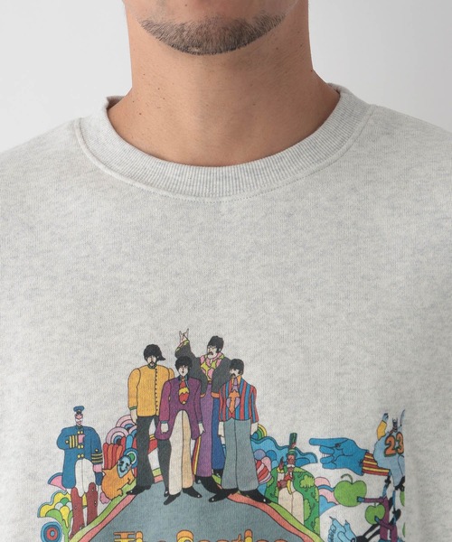 FOUND GOOD（ファウンドグッド）の「【THE BEATLES / ザ ビートルズ】コラボプルオーバー3/31098043（その他トップス・メンズ・ブラック/ホワイト系1・L/M/XL）」の10枚目の写真