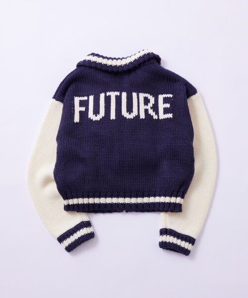 WHO'S WHO gallery(フーズフーギャラリー)の「ニットスタジャン(スタジャン・レディース・レッド/ネイビー・FREE)」の18枚目の写真