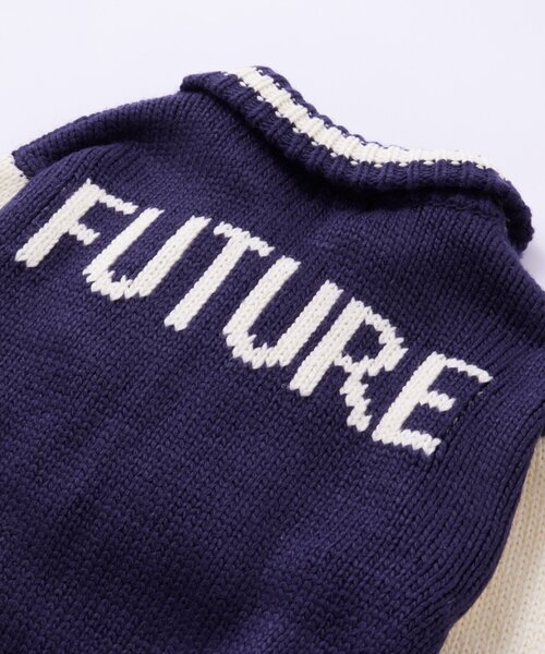 WHO'S WHO gallery(フーズフーギャラリー)の「ニットスタジャン(スタジャン・レディース・レッド/ネイビー・FREE)」の22枚目の写真