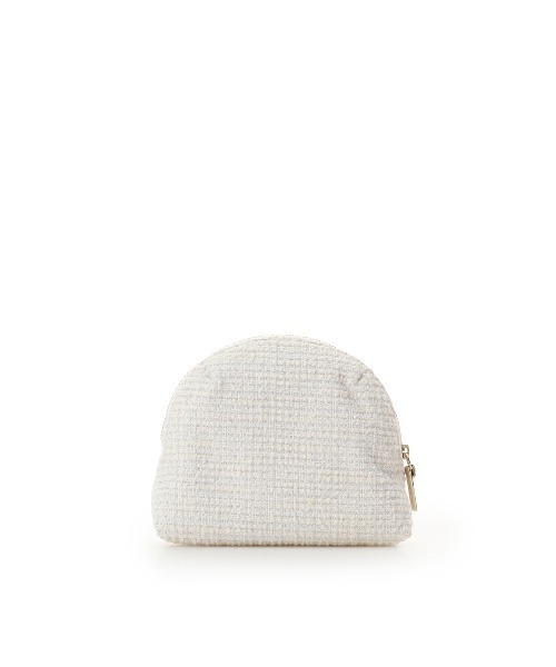 Samantha Thavasa（サマンサタバサ）の「ループツイードデザイン エムシュシュⅢ ポーチ（ポーチ・レディース・ブラック/グレイッシュベージュ/ピンクベージュ/オフホワイト・FREE）」の18枚目の写真