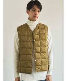 TAION（タイオン）の「【TAION】 ベーシック Vネックボタン インナーダウンベスト（ダウンベスト）」