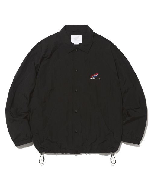 PHYPS MOTORCYCLE（フィップスモーターサイクル）の「[Archive line] Wing Logo Coach Jacket_Black（ナイロンジャケット・レディース・その他・SMALL/MEDIUM/LARGE/X-LARGE）」の2枚目の写真
