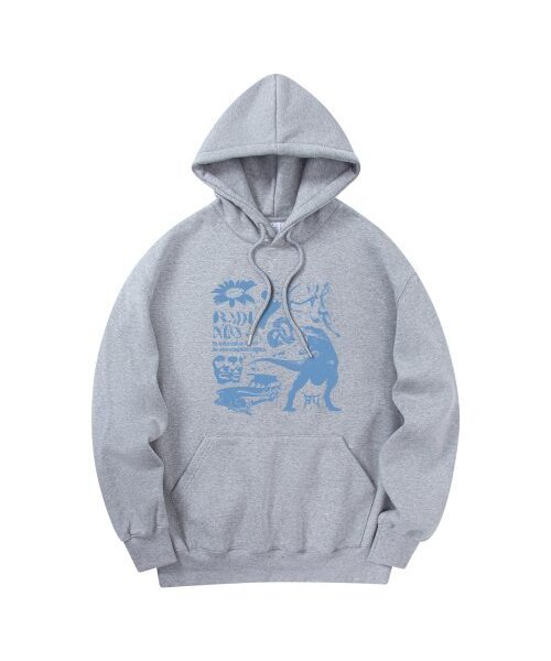 RADINEO(ラディネオ)の「イマジン フード グレー(パーカー・メンズ・その他・LARGE/MEDIUM/X-LARGE)」の1枚目の写真