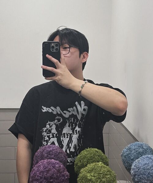 MOZMOZ（モズモズ）の「ウォーキングモズ オーバーサイズ ピグメント 半袖Tシャツ ブラック（Tシャツ/カットソー・レディース・その他・M/XL/XXL）」の11枚目の写真