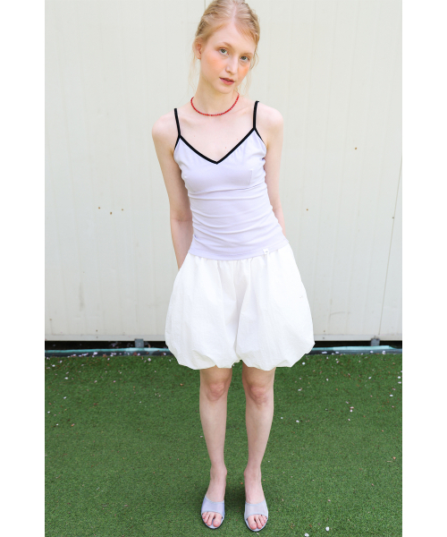 POEV(ポエブ)の「Velvet Strap Sleeveless Top - Lavender(Tシャツ/カットソー・レディース・その他・FREE)」の3枚目の写真