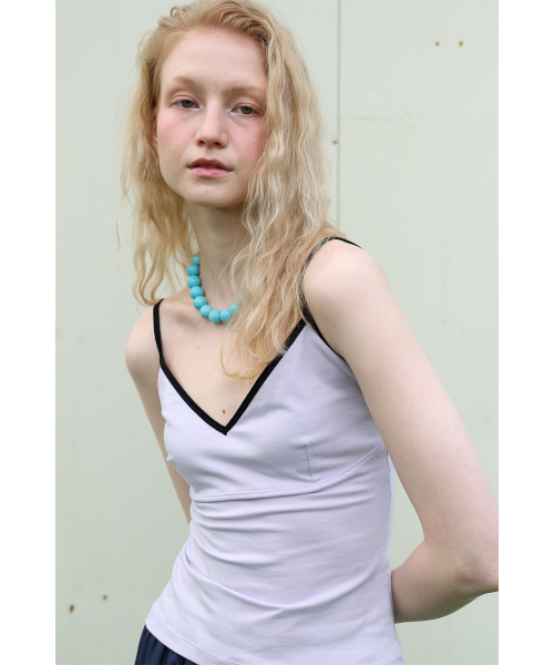 POEV(ポエブ)の「Velvet Strap Sleeveless Top - Lavender(Tシャツ/カットソー・レディース・その他・FREE)」の6枚目の写真