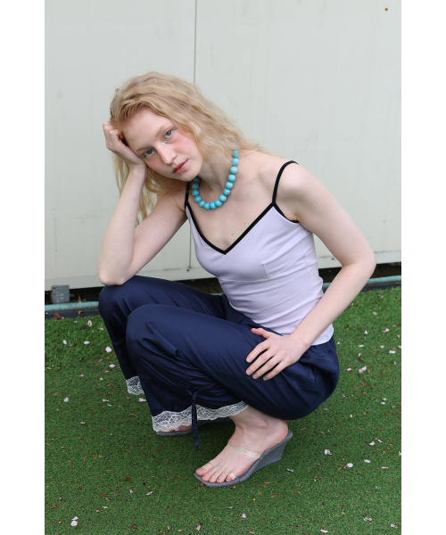 POEV(ポエブ)の「Velvet Strap Sleeveless Top - Lavender(Tシャツ/カットソー・レディース・その他・FREE)」の8枚目の写真