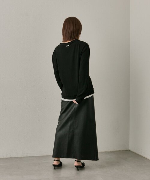 セール】[mline]ダメージカットソー（Tシャツ/カットソー）｜mline