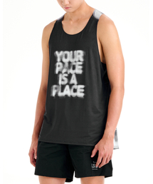 REACTIFY（リアクティファイ）の「Mens Your Pace Singlet Black（Tシャツ/カットソー）」