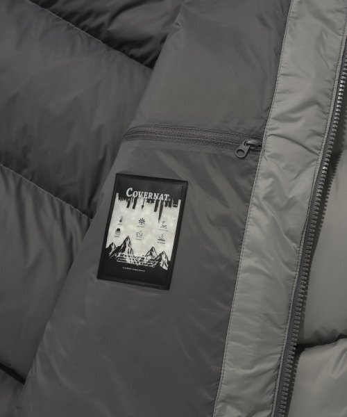 COVERNAT（カバーナット）の「RDS シービックショートパファー グレー（ダウンジャケット/コート・レディース・その他・LARGE/MEDIUM/SMALL/X-LARGE/XX-LARGE）」の15枚目の写真