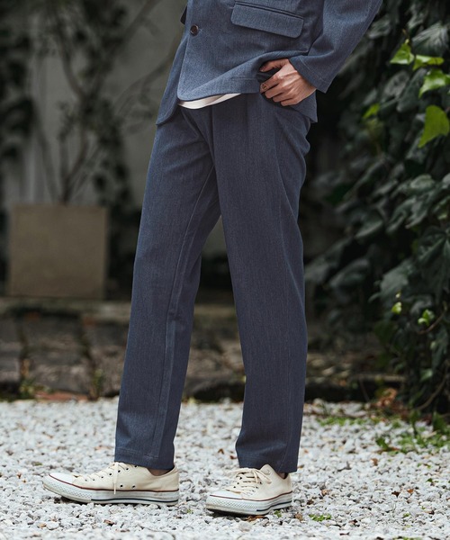 CALL&RESPONSE（コールアンドレスポンス）の「mp14402- ロングパンツ-デニムパイル(260-1551-01)（デニムパンツ・メンズ・インディゴブルー/ブラック系その他・5/4/2/1）」の5枚目の写真