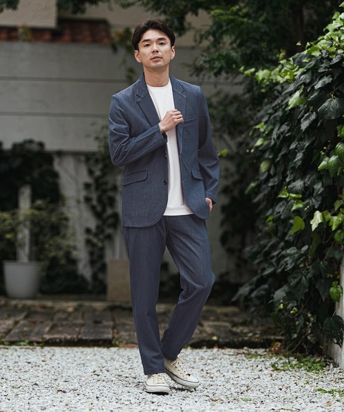 CALL&RESPONSE（コールアンドレスポンス）の「mp14402- ロングパンツ-デニムパイル(260-1551-01)（デニムパンツ・メンズ・インディゴブルー/ブラック系その他・5/4/2/1）」の6枚目の写真