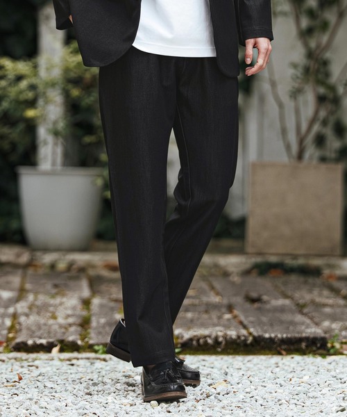 CALL&RESPONSE（コールアンドレスポンス）の「mp14402- ロングパンツ-デニムパイル(260-1551-01)（デニムパンツ・メンズ・インディゴブルー/ブラック系その他・5/4/2/1）」の12枚目の写真