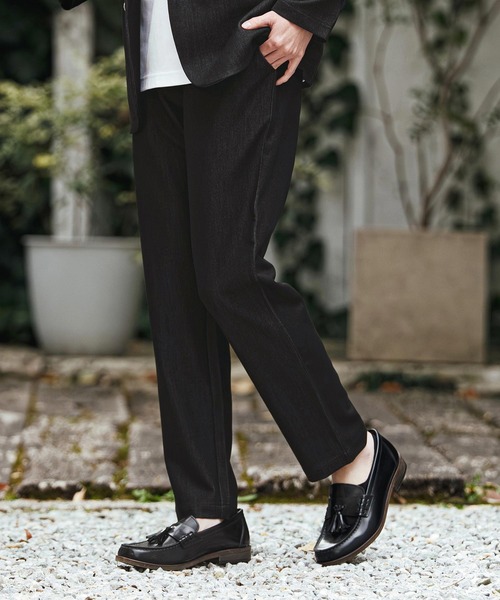 CALL&RESPONSE（コールアンドレスポンス）の「mp14402- ロングパンツ-デニムパイル(260-1551-01)（デニムパンツ・メンズ・インディゴブルー/ブラック系その他・5/4/2/1）」の13枚目の写真