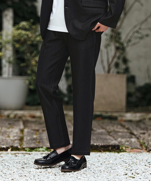 CALL&RESPONSE（コールアンドレスポンス）の「mp14402- ロングパンツ-デニムパイル(260-1551-01)（デニムパンツ・メンズ・インディゴブルー/ブラック系その他・5/4/2/1）」の14枚目の写真