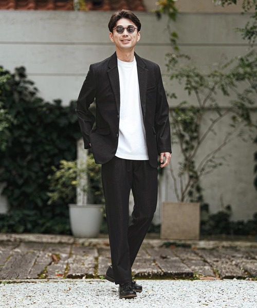 CALL&RESPONSE（コールアンドレスポンス）の「mp14402- ロングパンツ-デニムパイル(260-1551-01)（デニムパンツ・メンズ・インディゴブルー/ブラック系その他・5/4/2/1）」の16枚目の写真