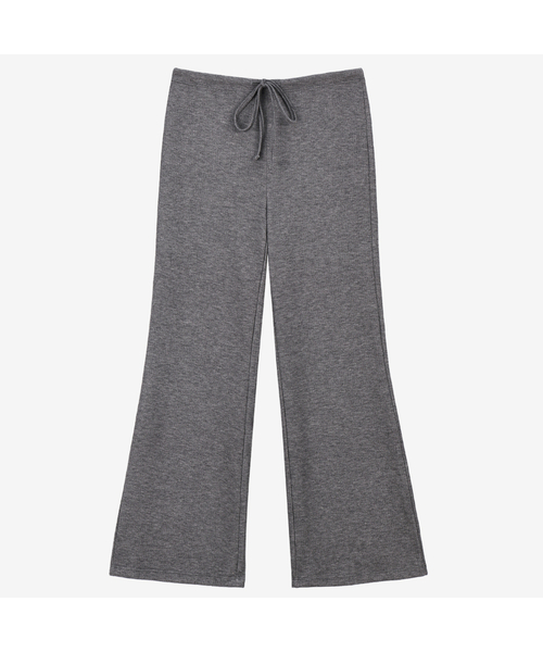 CONCHWEAR(コンチウェア)の「コーデュイージーワイドパンツ (3色)(スウェットパンツ・レディース・アイボリー/グレー/ブラック・FREE)」の3枚目の写真