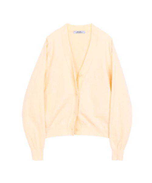 V Cardigan Yellow