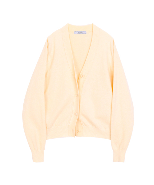 MATISSE THE CURATOR(マティスザキュレーター)の「Vカーディガン イエロー(カーディガン/ボレロ・レディース・その他・1)」の5枚目の写真