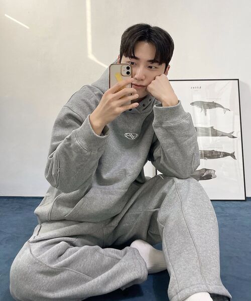 HYUNFIT（ヒョンフィット）の「REFLECTION TRACK PANTS-[GRAY]（スウェットパンツ・メンズ・その他・SMALL/MEDIUM/LARGE/X-LARGE）」の5枚目の写真