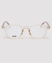 ALO EYEWEAR（アロアイウェア）の「[Essential] AL5505 2525G Wellington Amber Glasses Frame（メガネ）」