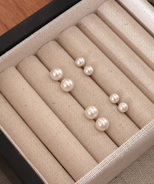 CODE.H（コード エイチ）の「(14K Gold) SW Pearl Earrings_6mm（ピアス（両耳用）・レディース・その他・6）」の4枚目の写真