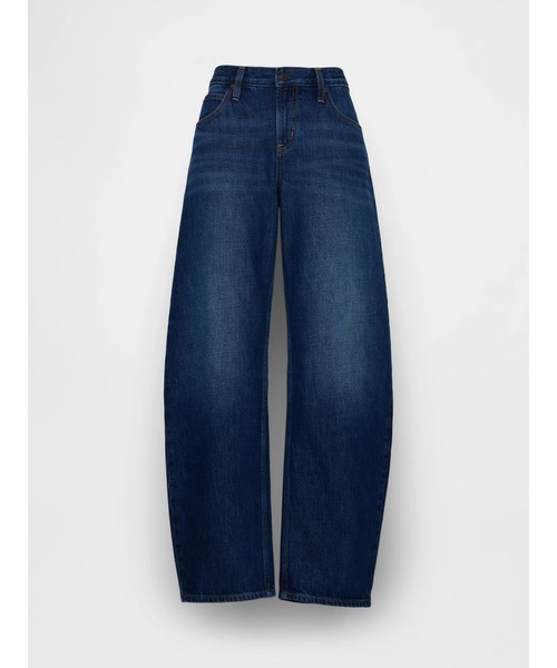 GAP（ギャップ）の「ローライズ バレルデニム（デニムパンツ・レディース・インディゴブルー・23/24/25/26/27/28/29/30）」の3枚目の写真