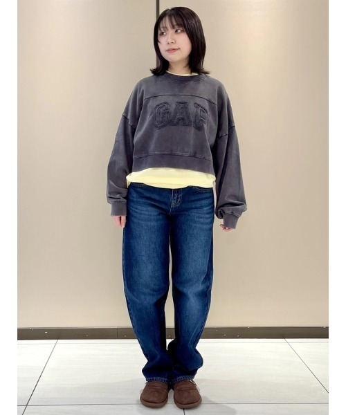 GAP（ギャップ）の「ローライズ バレルデニム（デニムパンツ・レディース・インディゴブルー・23/24/25/26/27/28/29/30）」の10枚目の写真