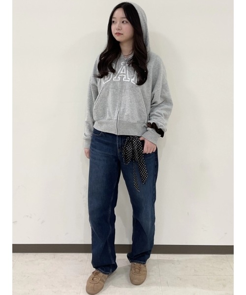 GAP（ギャップ）の「ローライズ バレルデニム（デニムパンツ・レディース・インディゴブルー・23/24/25/26/27/28/29/30）」の11枚目の写真